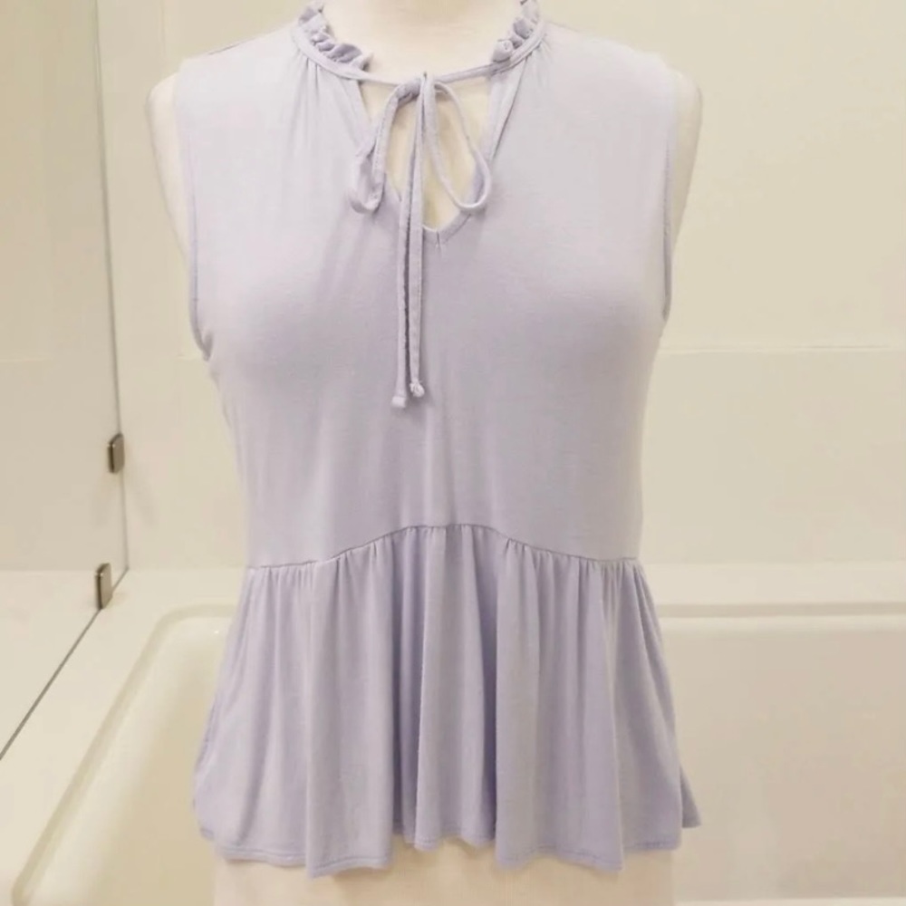 J. Crew Peplum Tank Top